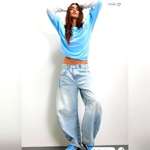 We the free Free people good luck barrel jeans